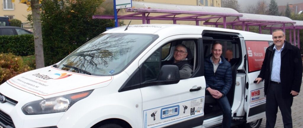 VERLEIHFIX - Verleih und Vermietung von Baumaschinen und Geräten für Idstein - Limburg - Wiesbaden - Frankfurt - Koblenz - Sponsoring Bürgerbus