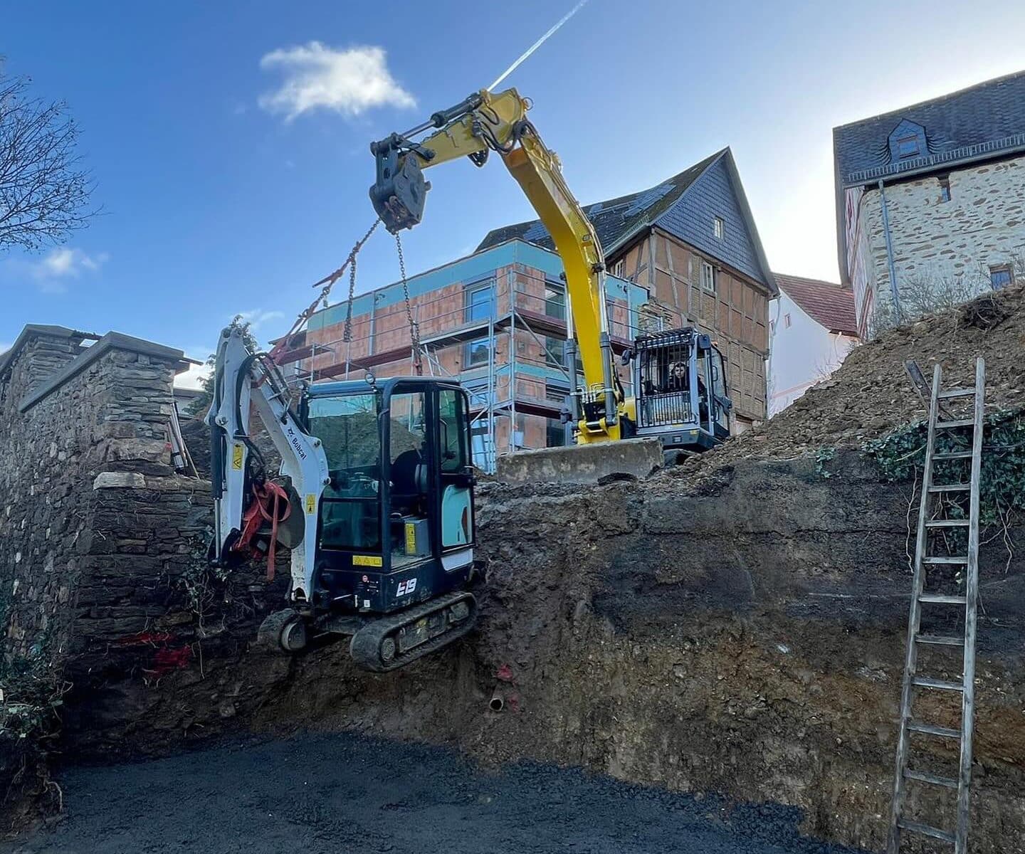 Minibaggerverleih Baumaschinenverleih Verleihfix Idsteiner Land 422920160 18014496803316945 2549269694822837005 n - Nachtrag aus Januar 2024: Erster Mieteinsatz dieses Jahr für unseren WackerNeuson ET145