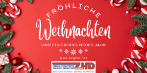 Zeigner VERLEIHFIX Vermietung Baumaschinen Minibagger Idstein Wiesbaden Frankfurt Weihnachten 2024 - Aktuelles